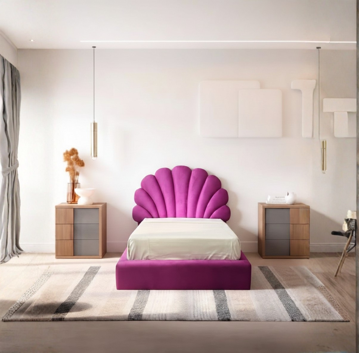 Cama Petals — imagen 1 — Shalom Muebles Barquisimeto