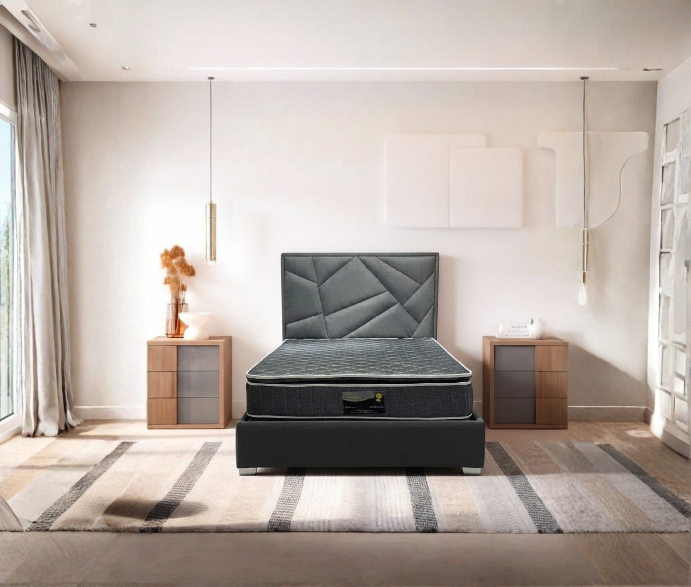 Cama Triángulo Premium — imagen 1 — Shalom Muebles Barquisimeto